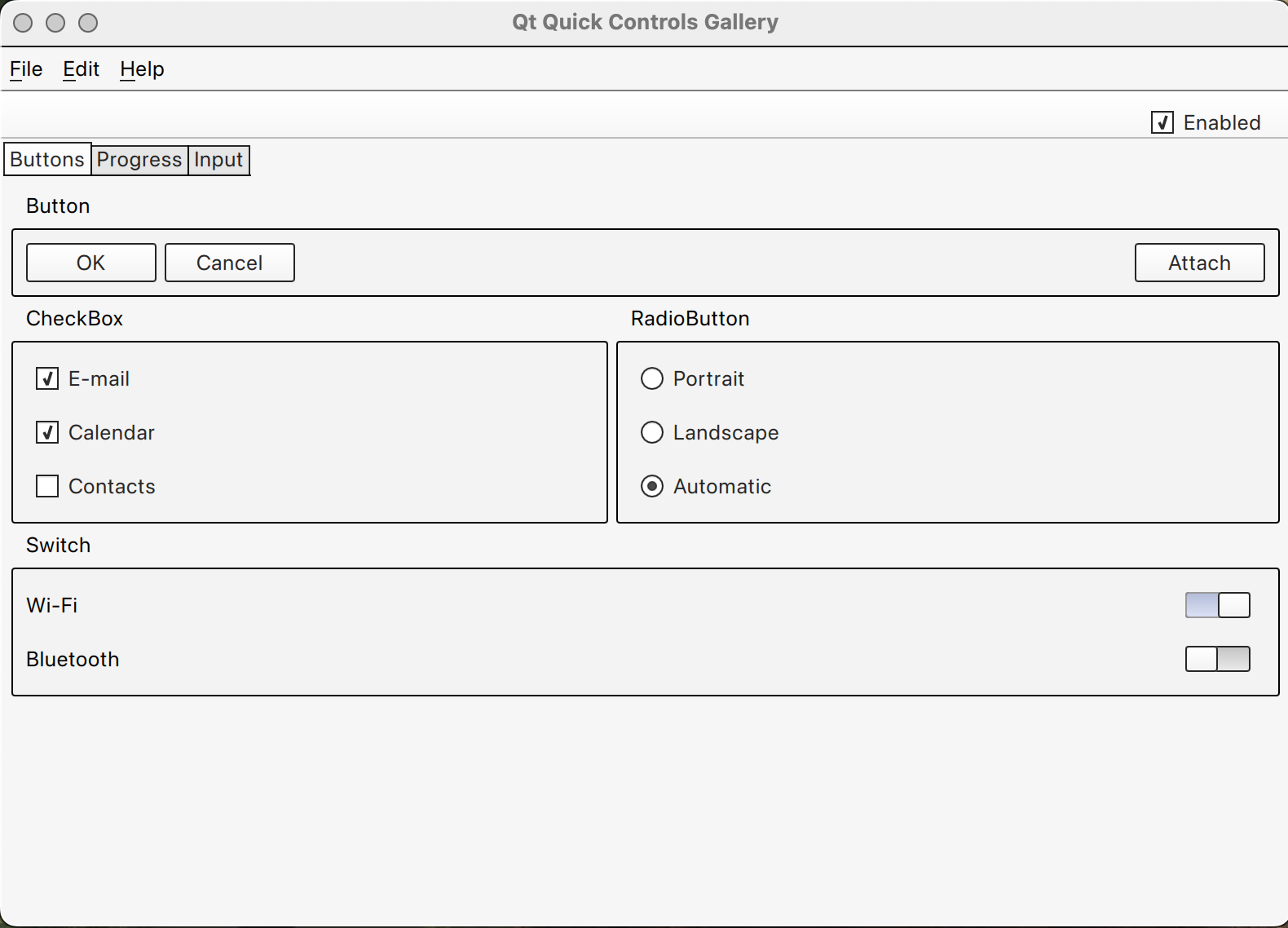 Qt Quick Controls Fusion style in High Contrast mode